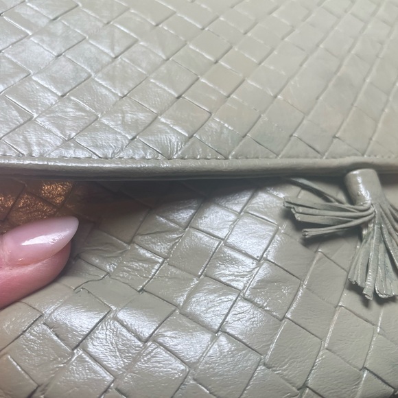 Bottega purse repainted jn sage - Picture 8 of 8